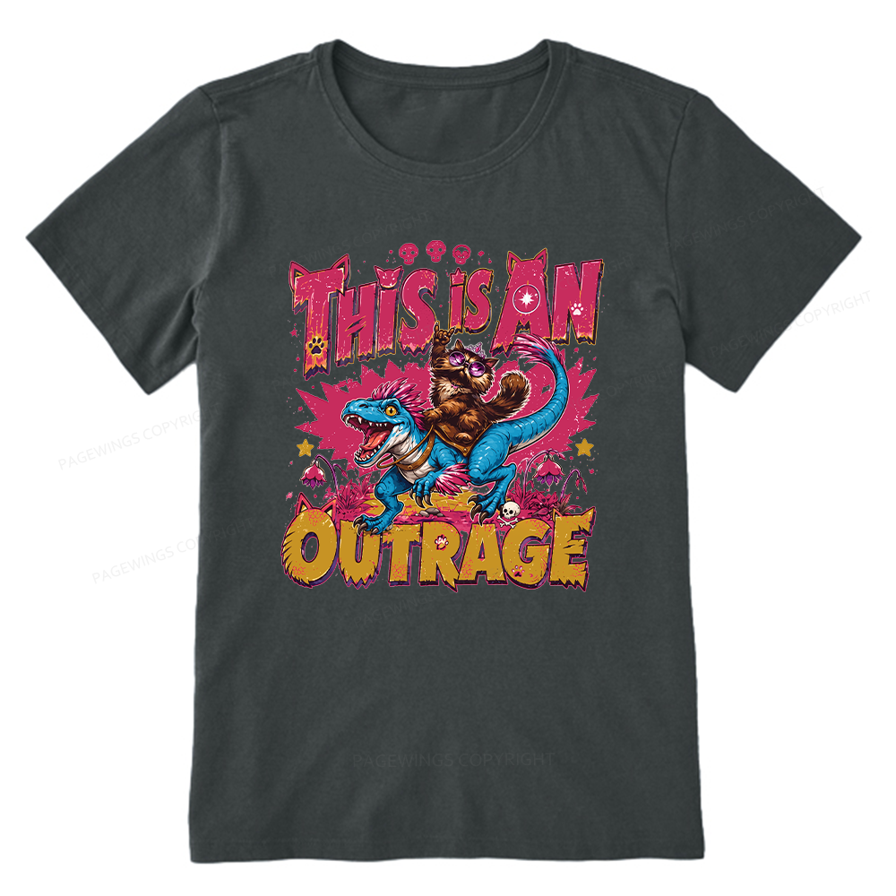 Pagewings Science Fiction Cat Unisex Classic T-shirt