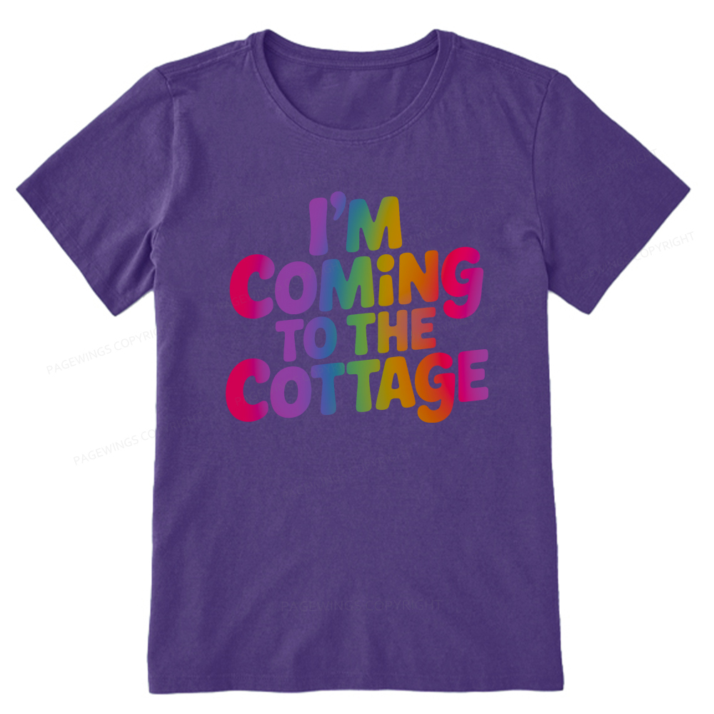 Pagewings I'm Coming To The Cottage Unisex Classic T-shirt