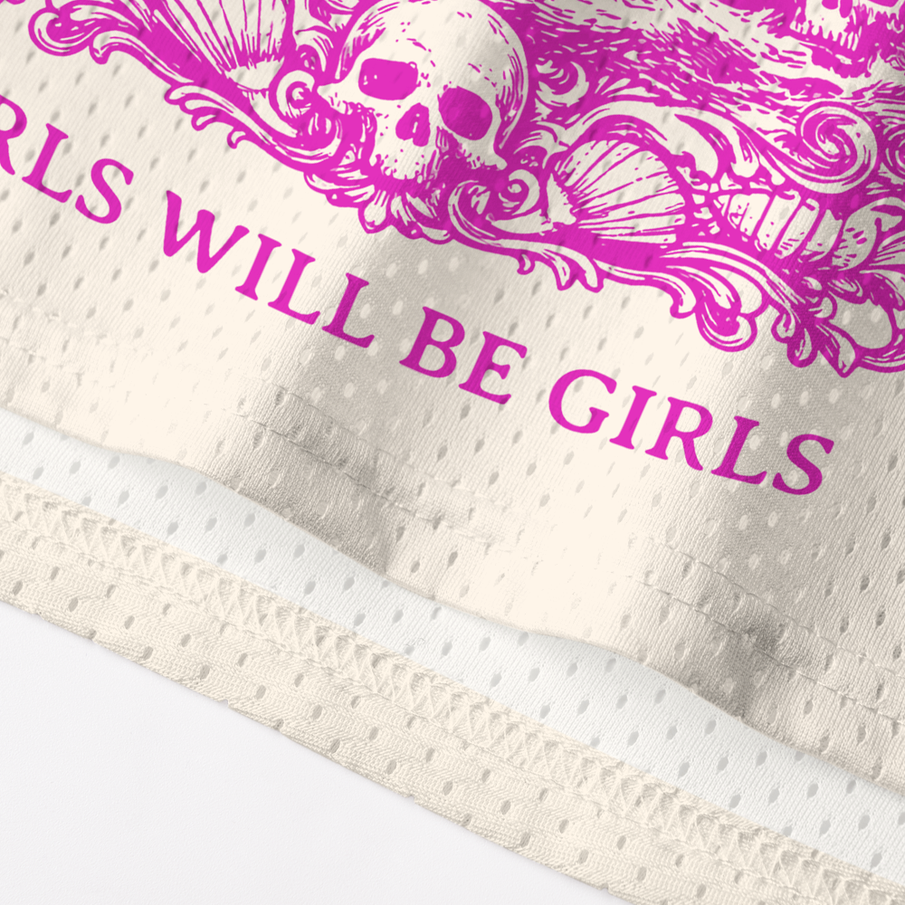 Pagewings Girls Will Be Girls Unisex Mesh Tank Top
