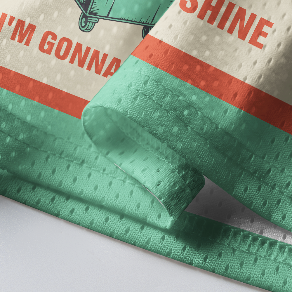 Pagewings This Little Light Of Mine I'm Gonna Let It Shine Unisex Mesh Jersey