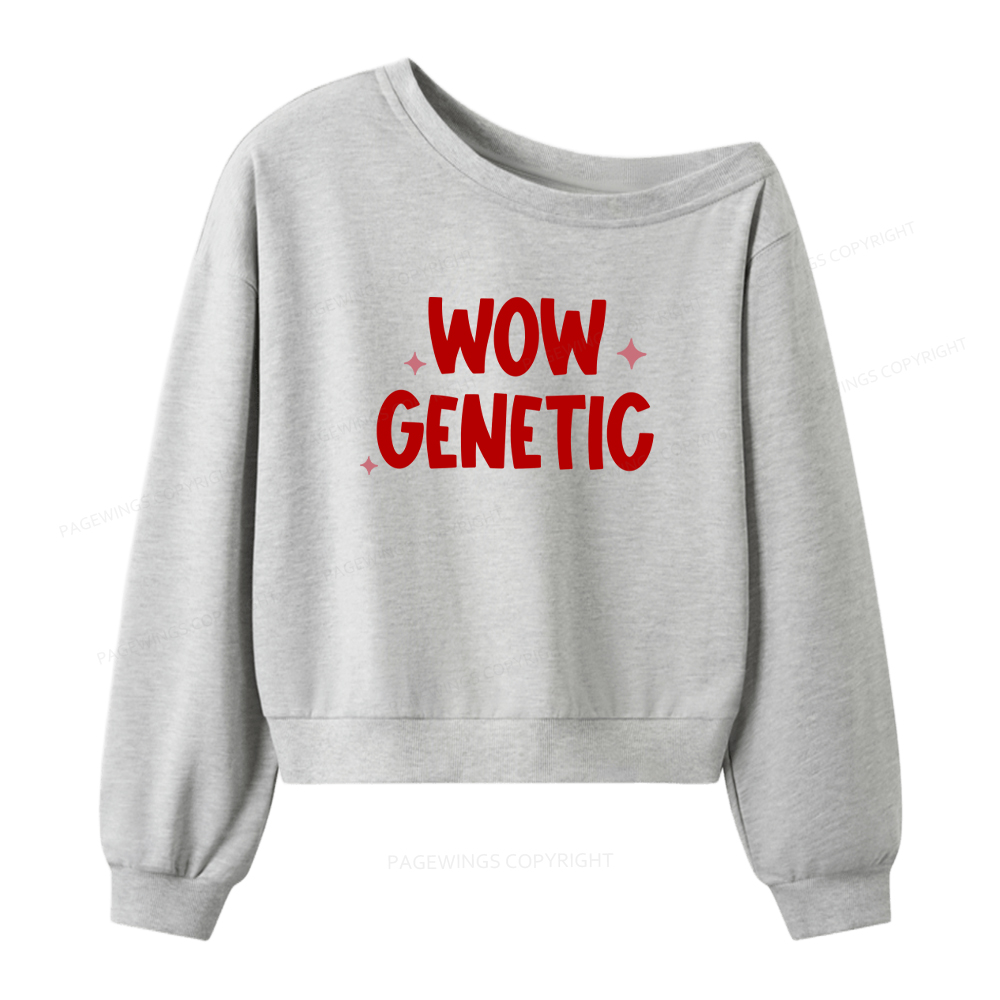 Pagewings Coming To The Cottage Women Off Shoulder Sweatshirt