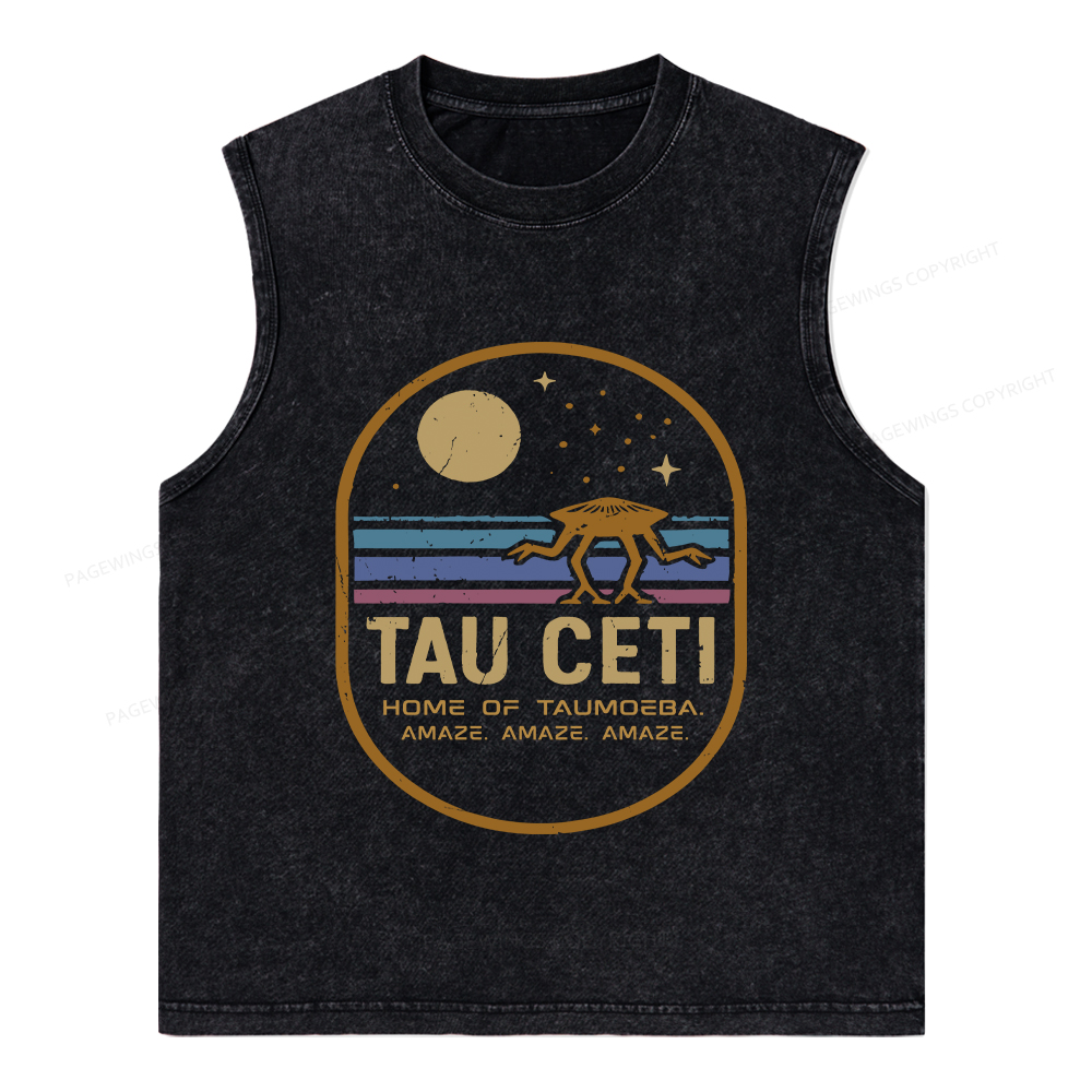 Pagewings Amaze Unisex Washed Tank Top