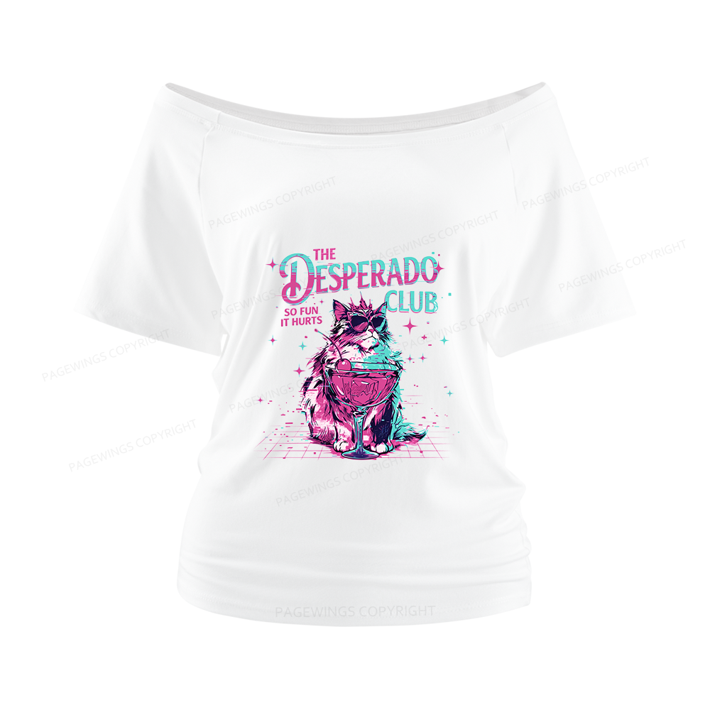 Pagewings Sci Fi Fan Women Off Shoulder T-shirts