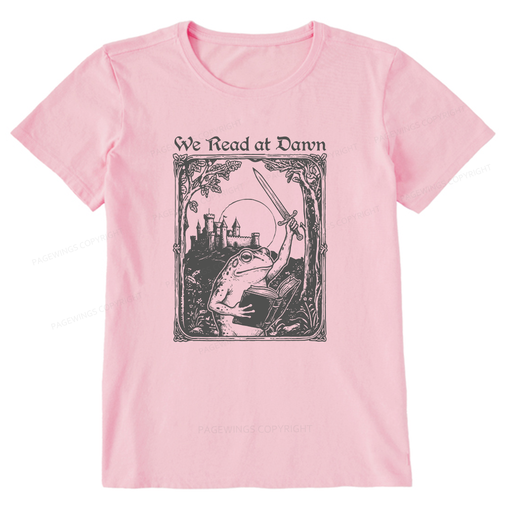 Pagewings We Read At Dawn Unisex Classic T-shirt