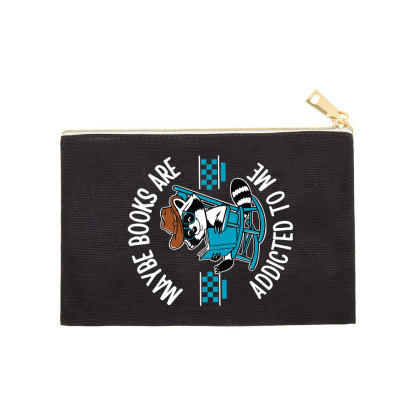 Pagewing Books Are Addicted To Me Pouch