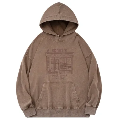 Pagewings To Kill a Mockingbird Unisex Washed Hoodie