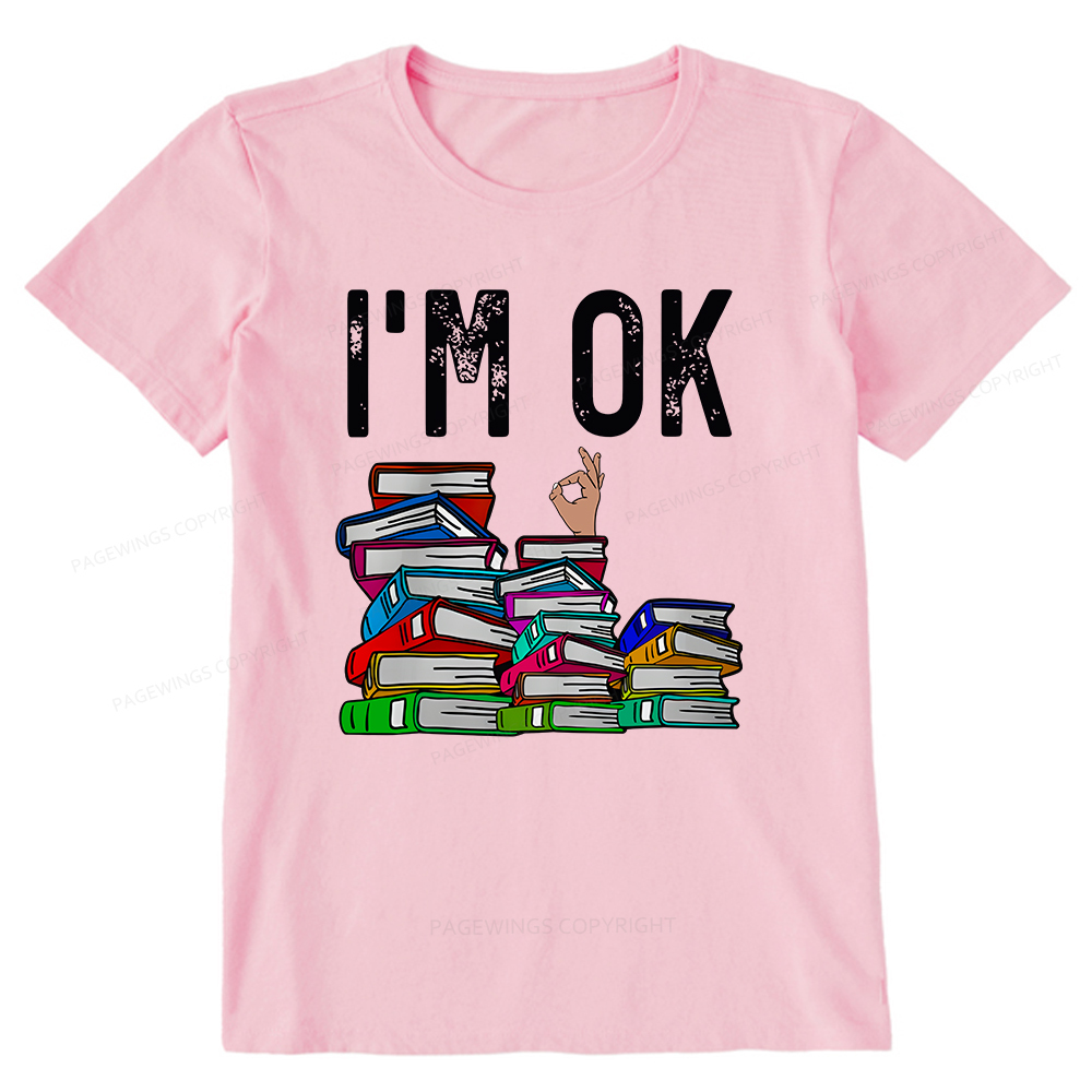 Pagewings Librarian Book Reader Funny Book Lover Unisex Classic T-shirt