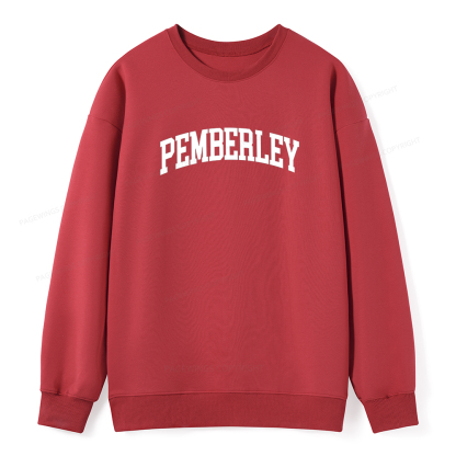 Pagewings Pride and Prejudice Pemberley Bookworm Unisex Classic Sweatshirt
