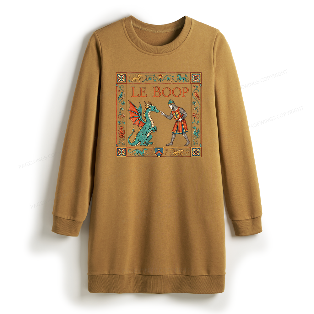 Pagewings Le Boop Sweatshirt Dress