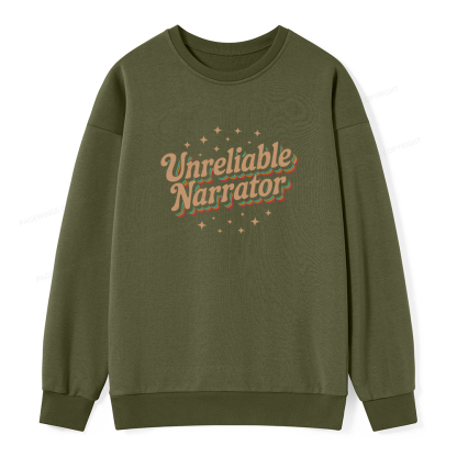 Pagewings Unreliable Narrator Unisex Classic Sweatshirt