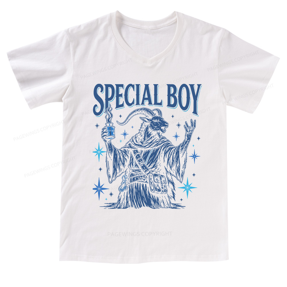 Pagewings Sci Fi Bookish V-neck T-shirt