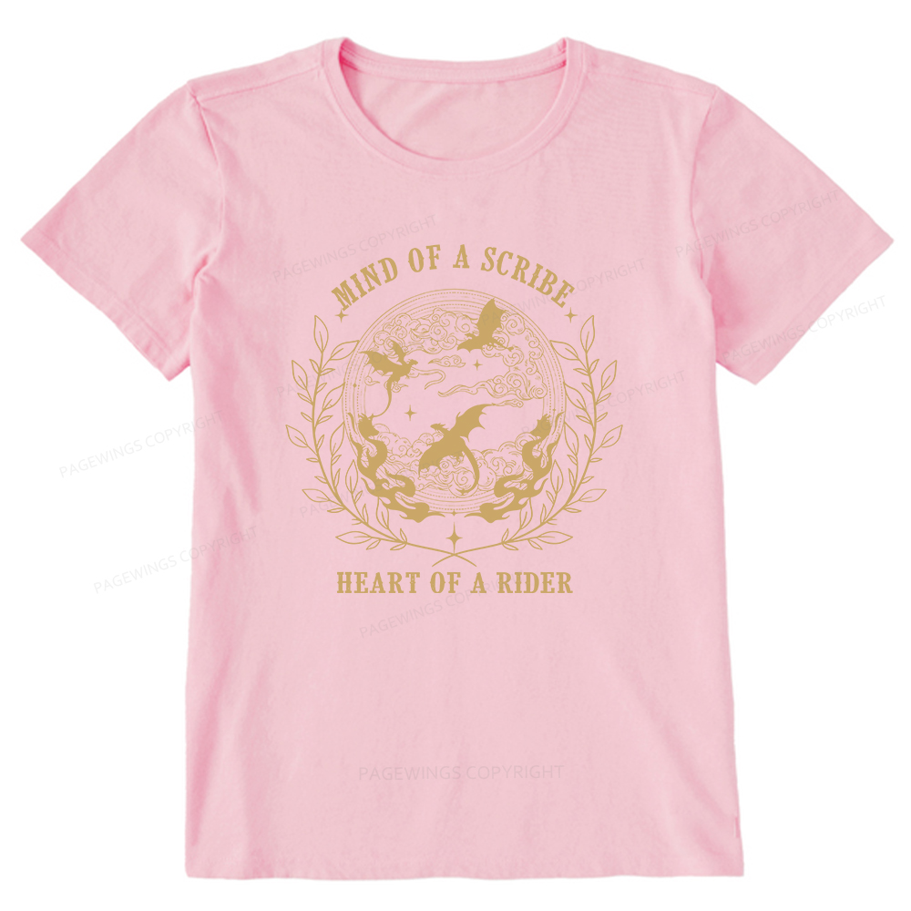Pagewings Heart Of A Rider Unisex Classic T-shirt