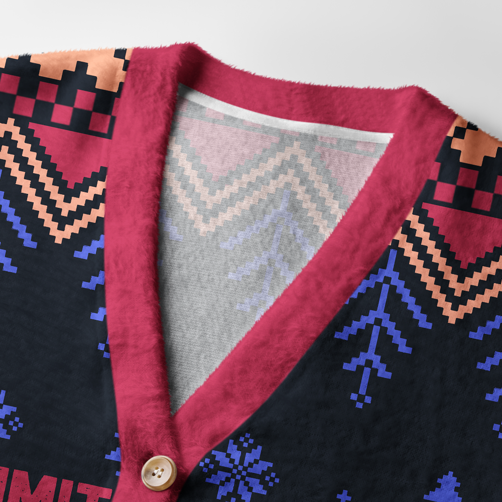 Pagewings Goddammit Donut Light Knit Unisex Cardigan Sweaters