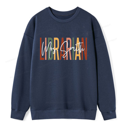 Pagewing Personalized Librarian Unisex Classic Sweatshirt