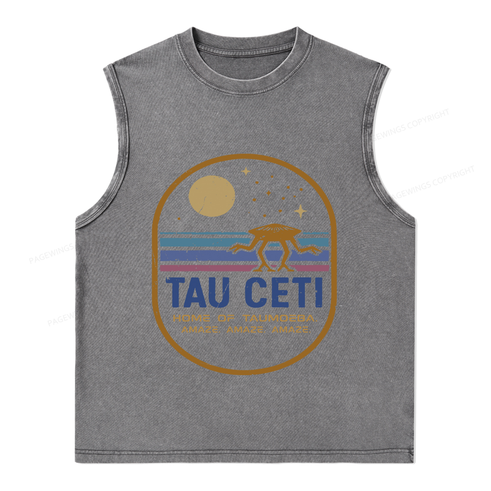 Pagewings Amaze Unisex Washed Tank Top