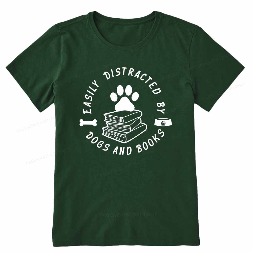 Pagewings Book Lover Sweater Funny Dog Sweater Unisex Classic T-shirt