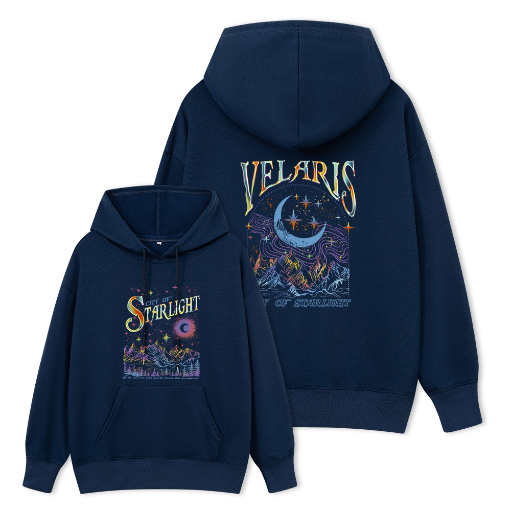 Pagewings Velaris City Of Starlight ACOTAR Two-Sided Unisex Classic Hoodie