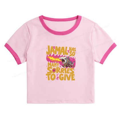 Pagewings Sci-Fi Novel Lover Baby Tee Cropped Ringer T-Shirt