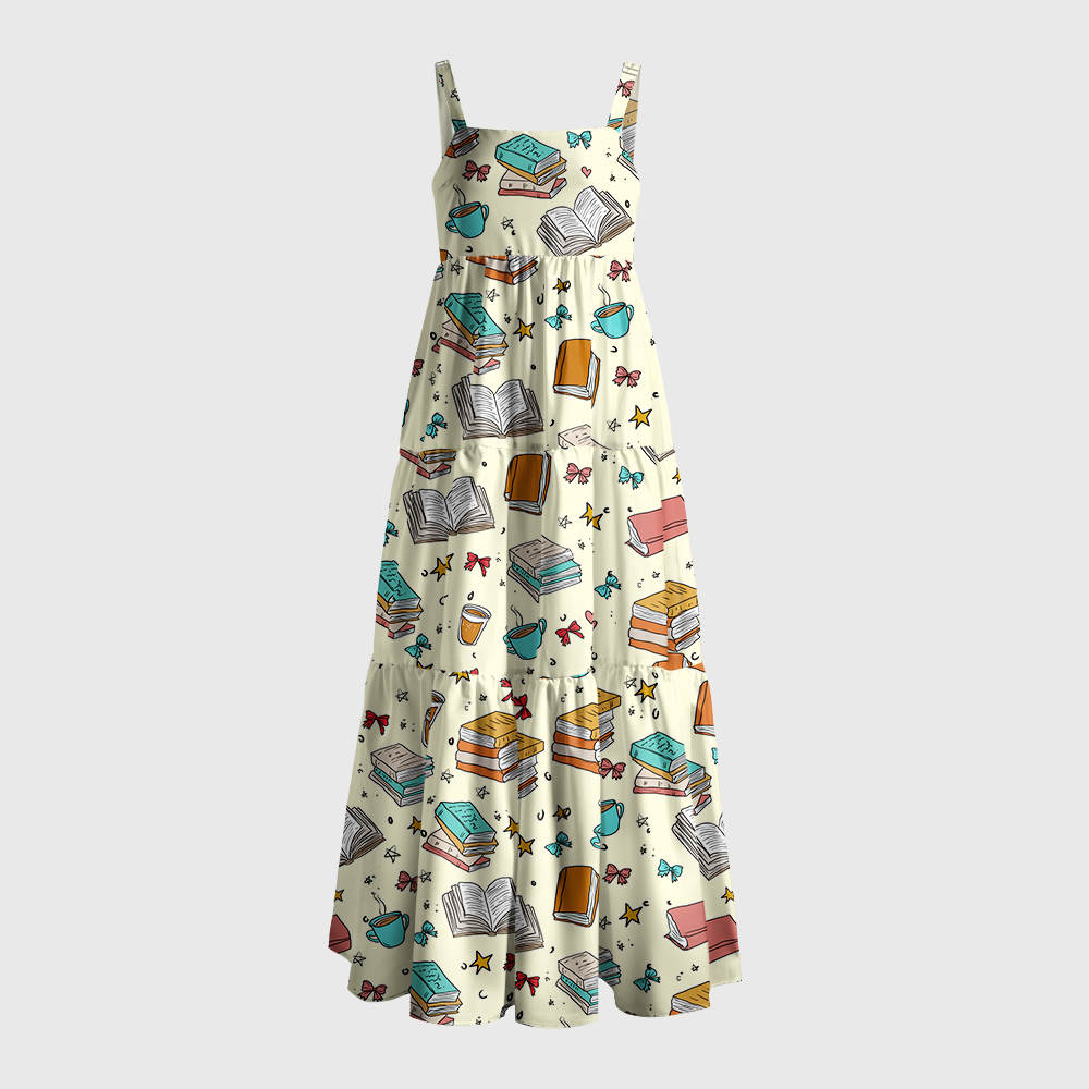 Pagewings Book Lover’s Tea-Time Maxi Dress