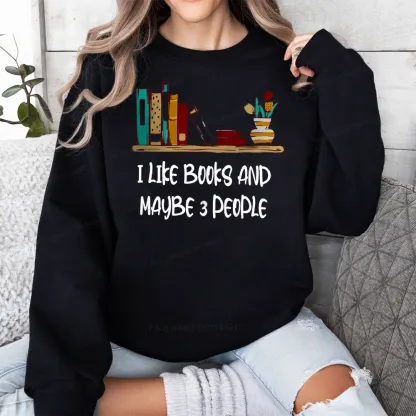 Pagewings  I Like Books World Unisex Classic Sweatshirt