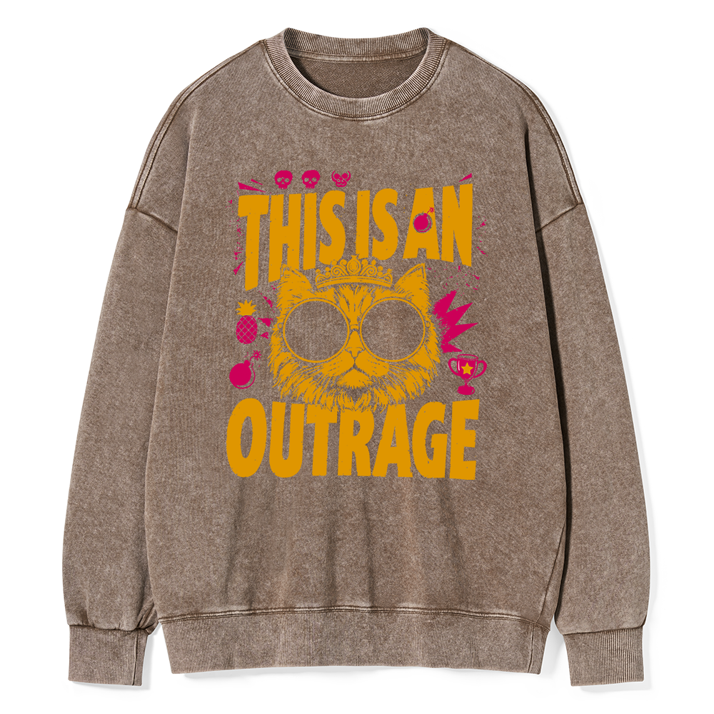 Pagewings Sci-Fi Bookish Unisex Washed Sweatshirt