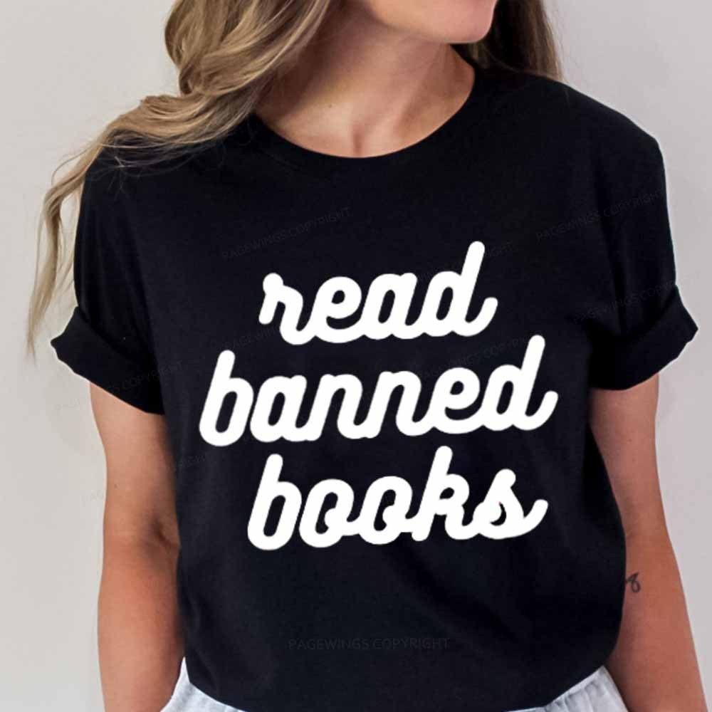 Pagewings Read Banned Books Unisex Tee Unisex Classic T-shirt