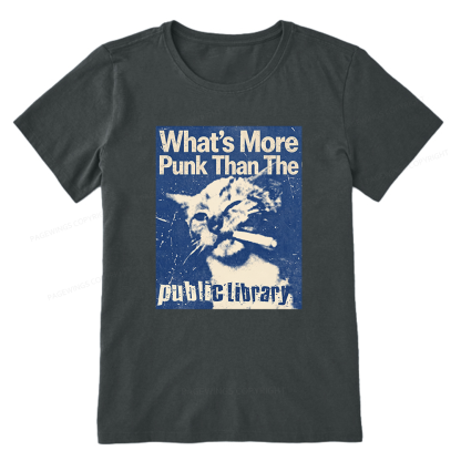 Pagewings What's More Punk Than The Public Library Unisex Classic T-shirt