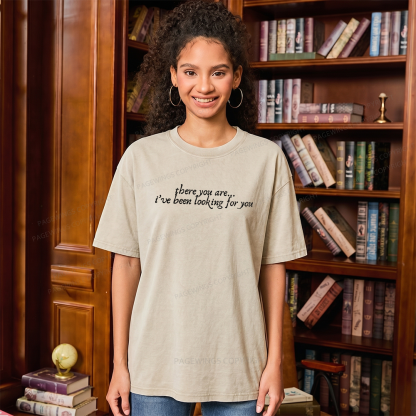 Pagewings Fantasy Reading Unisex Washed T-shirt
