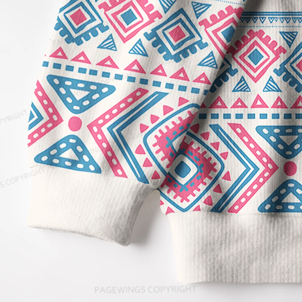 Pagewings Defend The Public Library Unisex Ugly Knit Sweatshirt