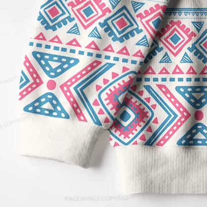 Pagewings Defend The Public Library Unisex Ugly Knit Sweatshirt