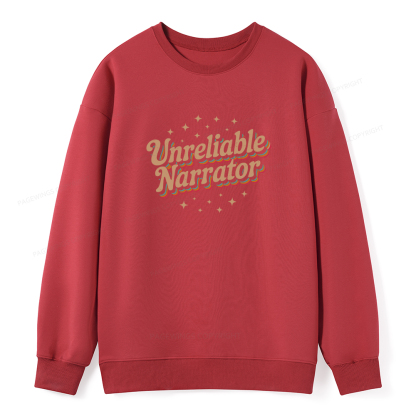 Pagewings Unreliable Narrator Unisex Classic Sweatshirt