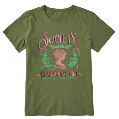 Pagewings Society Of Obstinate Headstrong Girls Jane Unisex Classic T-shirt