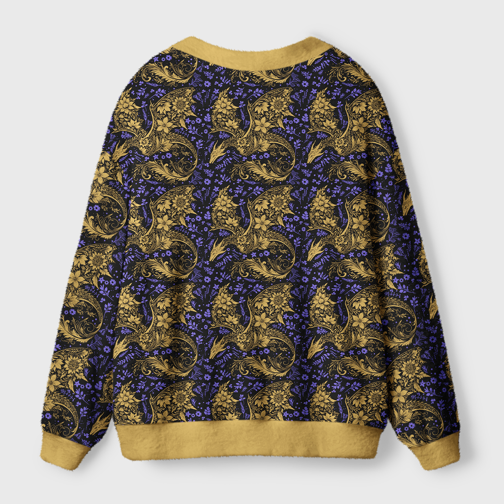 Pagewings Fantasy Bookish Light Knit Unisex Cardigan Sweaters