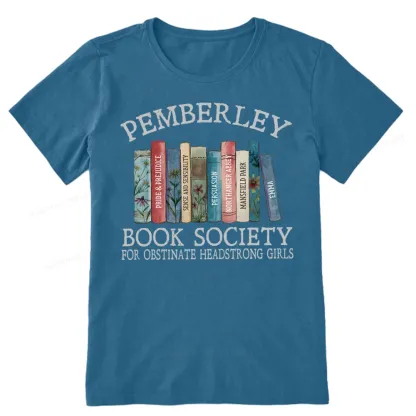 Pagewings Pemberley Book Society Unisex Classic T-shirt