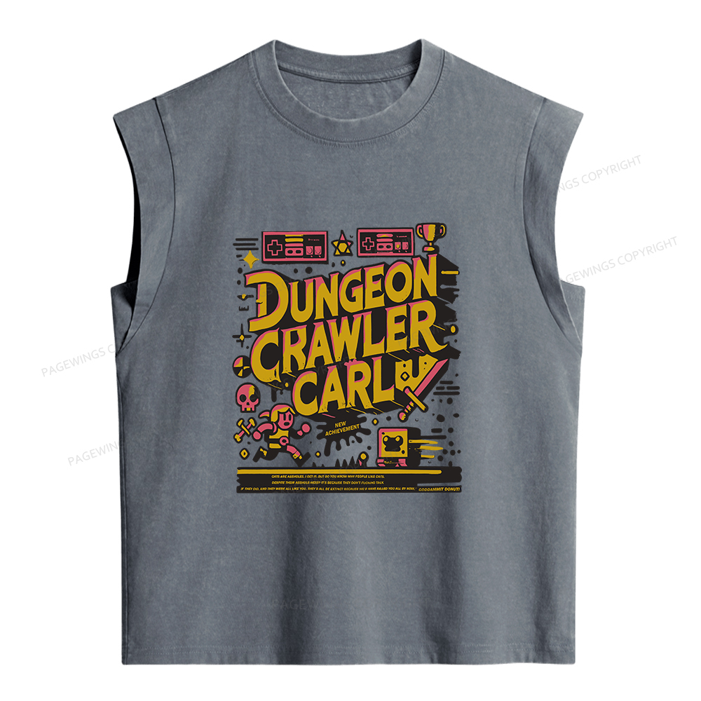 Pagewings Book New Achievement Women's Washed Tank Top