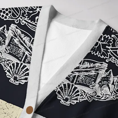 Pagewings I Do Not Think Therefore I Do Not Am Unisex Ugly Cardigan Sweaters