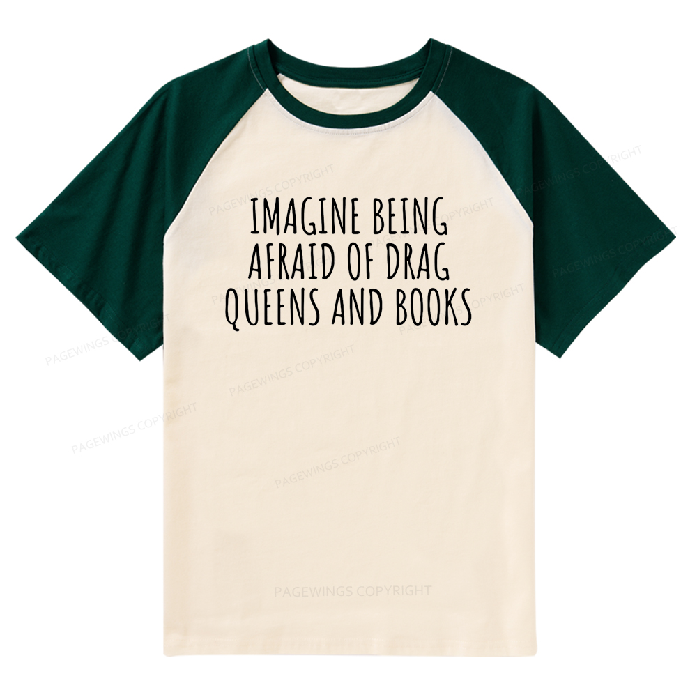 Pagewings Funny Liberal Shirt Raglan T-shirt