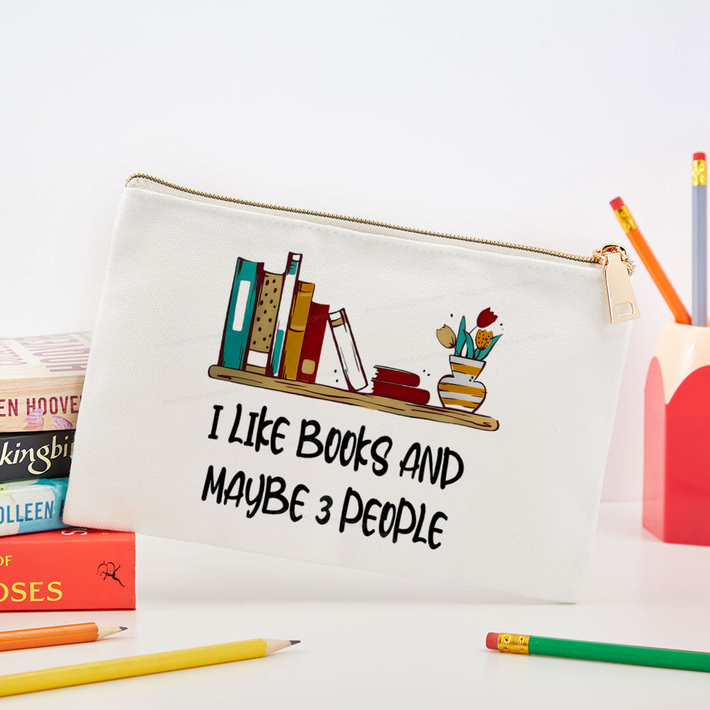 Pagewings  I Like Books World Pouch