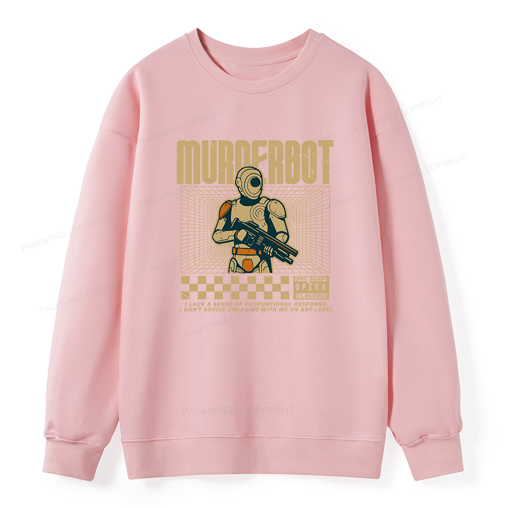 Pagewings Sci-Fiction Robot Hobby Unisex Classic Sweatshirt