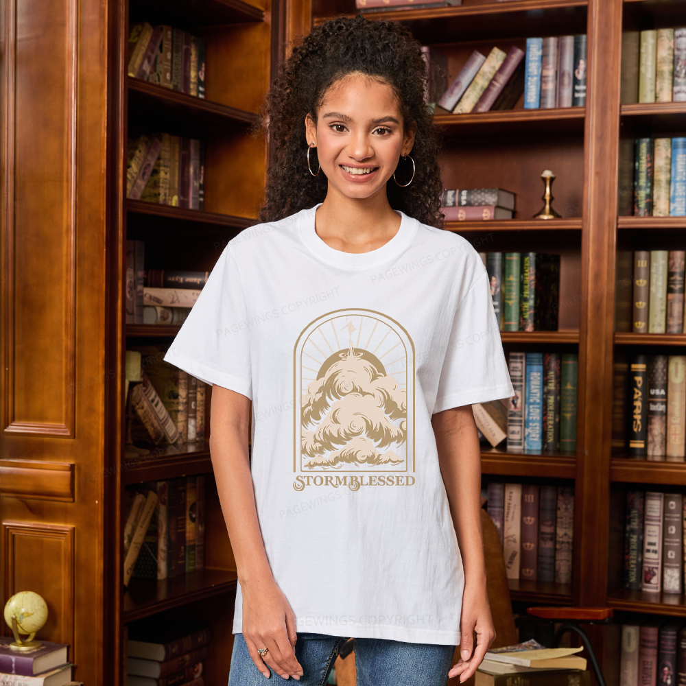 Pagewings Storm Fantasy Book Lover Unisex Classic T-shirt