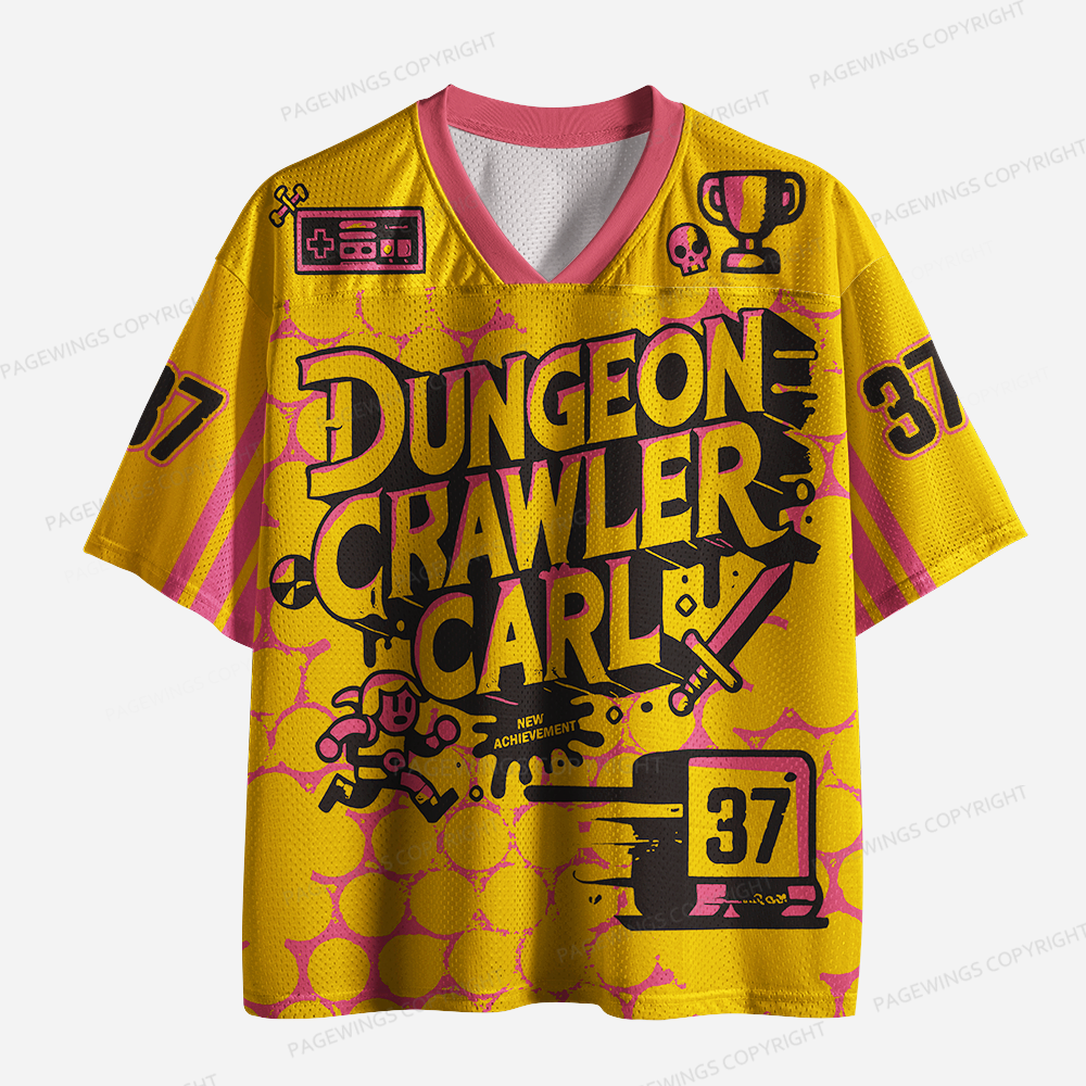 Pagewings Read Sci-Fi Books Book Lover Unisex Mesh Jersey