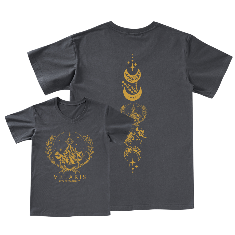 Pagewings Aelin Galathynius Fireheart V-neck T-shirt