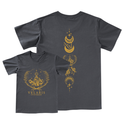 Pagewings Aelin Galathynius Fireheart V-neck T-shirt
