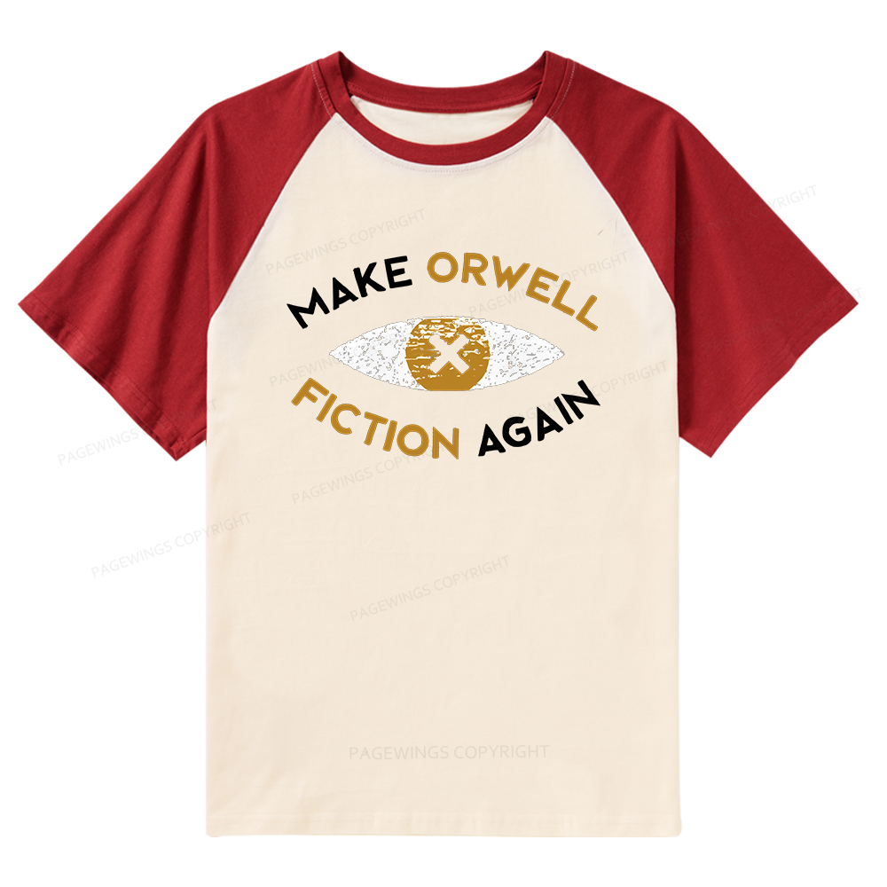 Pagewings Reading Bookish Raglan T-shirt