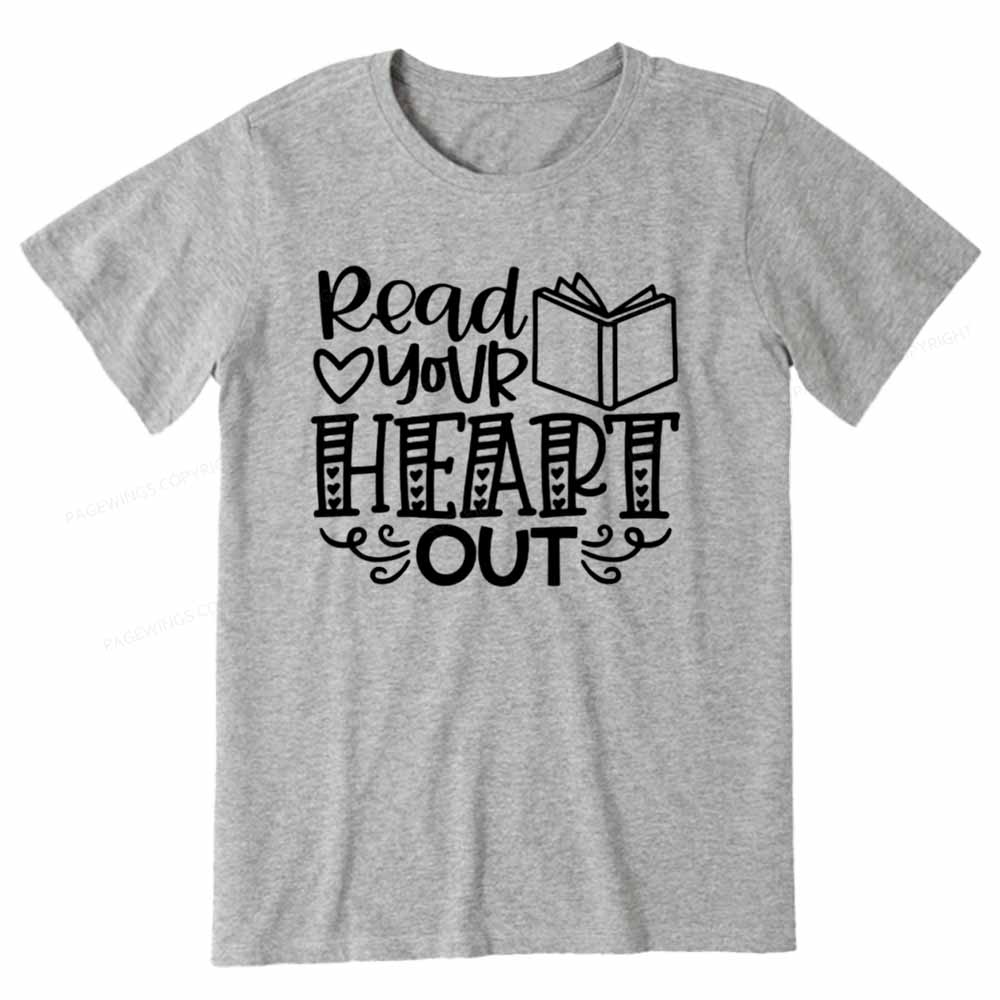 Pagewings Read Your Heart Out Unisex Classic T-shirt