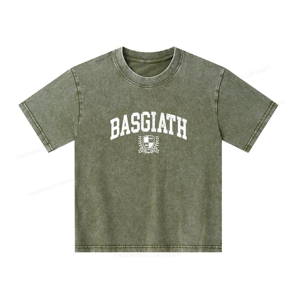 Pagewings Fantasy Team Unisex Kids Washed T-shirt