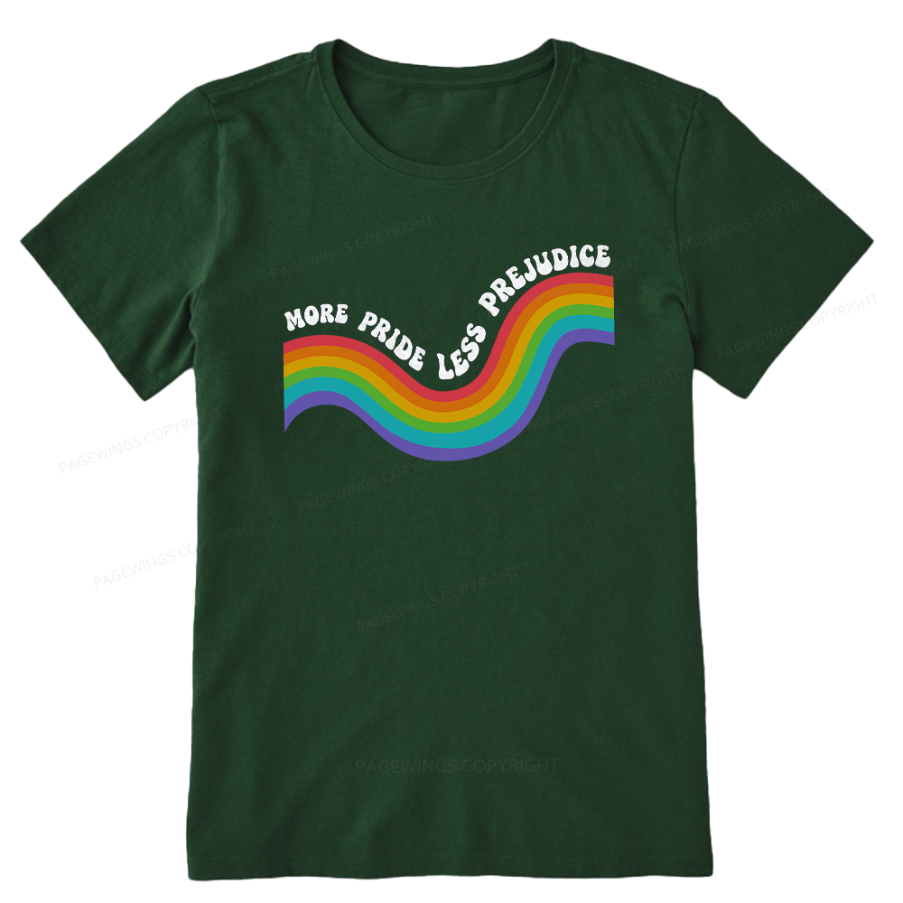 Pagewings More Pride Less Prejudice Unisex Classic T-shirt