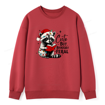 Pagewings Cute But Feral Unisex Classic Sweatshirt