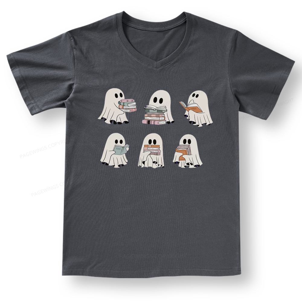 Pagewings I'm With The Banned Reading V-neck T-shirt