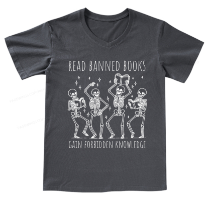 Pagewings Reading Books Tee Book Lover V-neck T-shirt